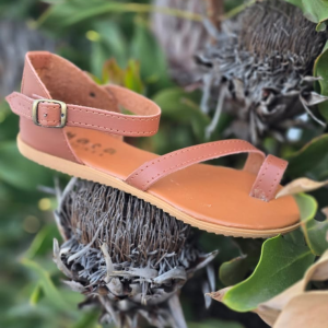 aria ankle strap sandal – women's premium leather