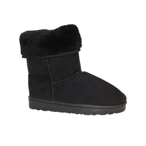 B-28 UGGs Comfortable Long Boot Suede Black Sizes 3-8 Winter Wear